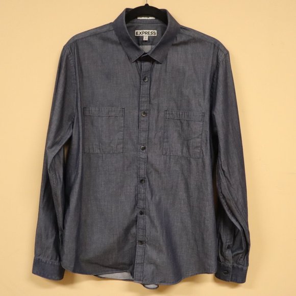 🔴🔴🔴Express Button Down Shirt - Picture 2 of 5